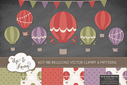 Autumn Hot Air Balloons, an Illustration by Amanda Ilkov (Thumbnail 2 of 5)
