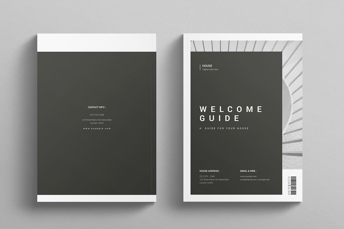 Welcome Guide Template, a Brochure Template by E-Type (Photo 7 of 7)