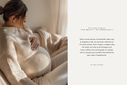 MATERNITY MOMENTS ~ 110 Stock Photos, a Beauty & Fashion Photo by Muse Mockups (Thumbnail 7 of 14)