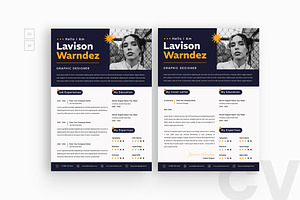 Creative ResumeCV, a Resume Template by iDoodle Studio