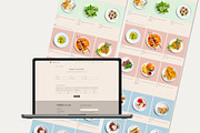 Restaurant, Cafe Wix Website, a Wix Template by Sky Dore Design (Thumbnail 10 of 13)