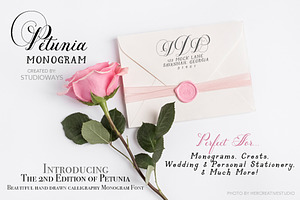 Petunia Monogram