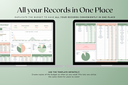 Simple Biweekly Budget - Green, a Templates & Theme by The Creative Plans co (Thumbnail 8 of 10)