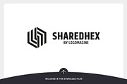 Shared Hex Logo Template, a Branding & Logo Template by LOGOMAGINE (Thumbnail 16 of 16)