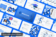 Company profile - Glassmorphic, a Presentation Template by anchor_point_heshan (Thumbnail 1 of 6)
