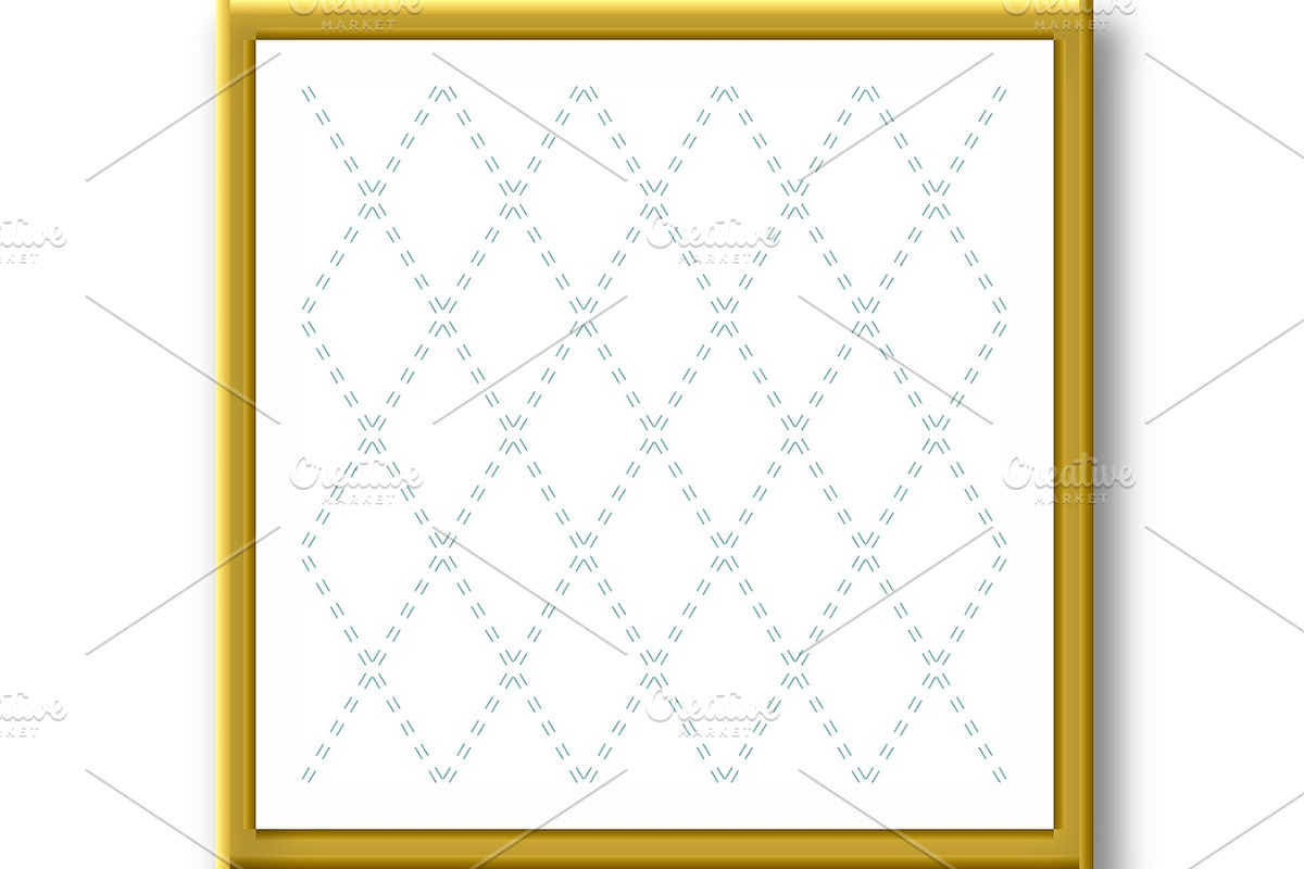 Seamless Geometric Pattern With, a Pattern Graphic by FineArtStudio (Photo 2 of 3)