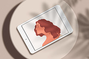 Dreaming woman portrait, a Person Illustration by Good Studio (Thumbnail 2 of 2)
