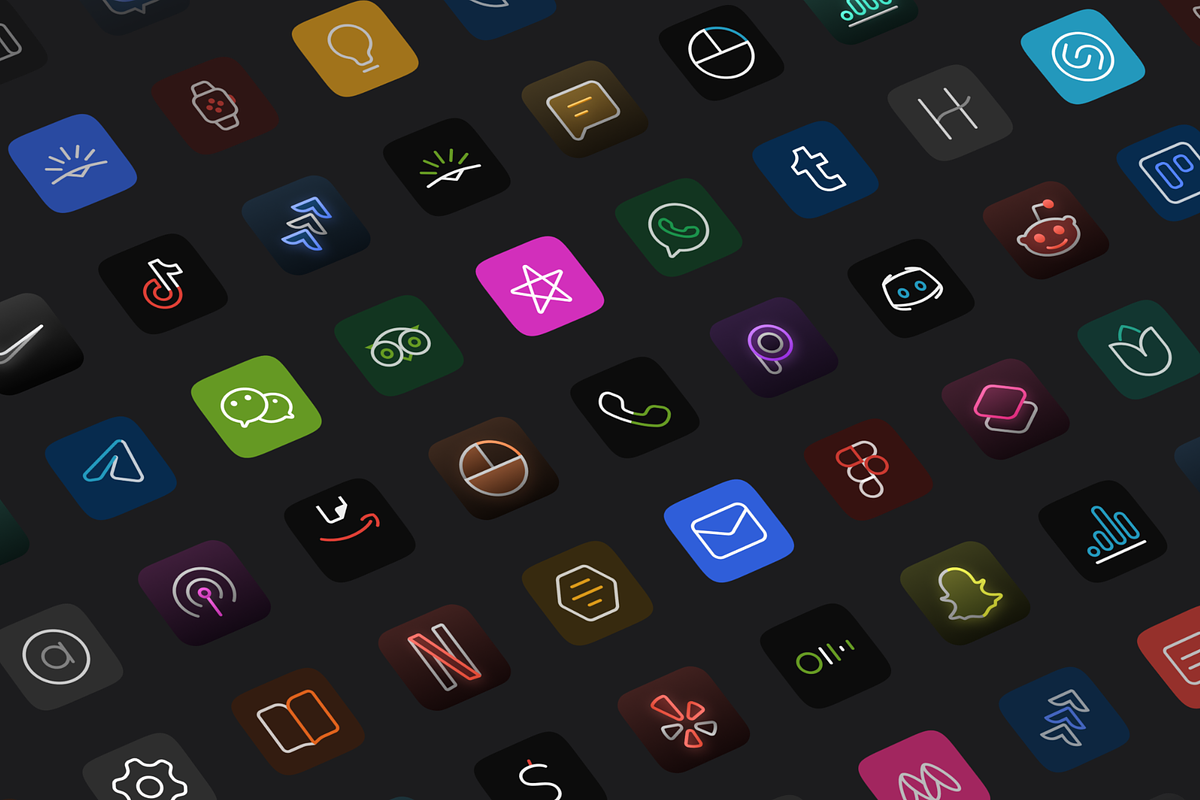 Lync iOS Icon Bundle -2240 icons, a Duotone Icon by KushJain (Photo 3 of 6)