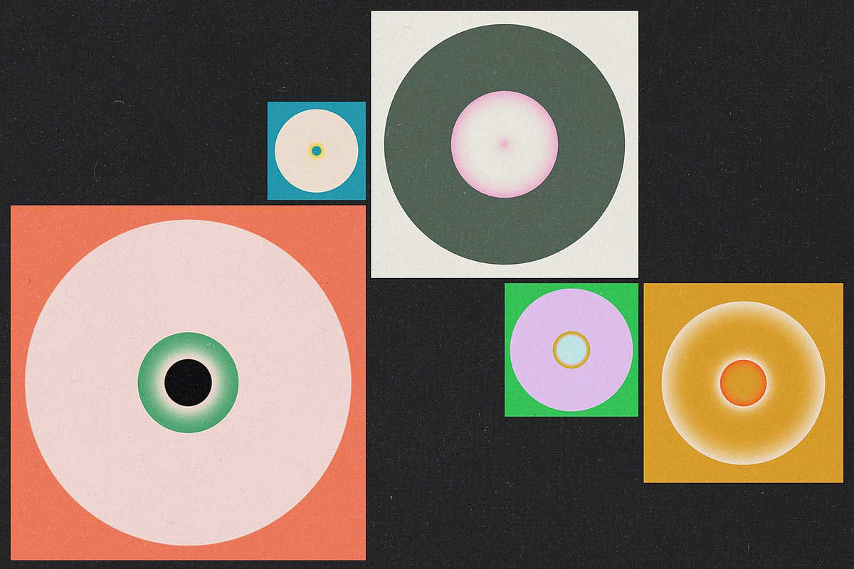 GRADIAL - 200 Radial Gradients, a Background Graphic by kloroform (Photo 10 of 12)