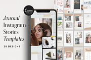 Canva Journal Instagram Stories, a Social Media Template by Eternel Design Studio (Thumbnail 1 of 8)