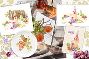 Craft WINE. Watercolor set, an Illustration by Tata Pilip (Thumbnail 5 of 16)