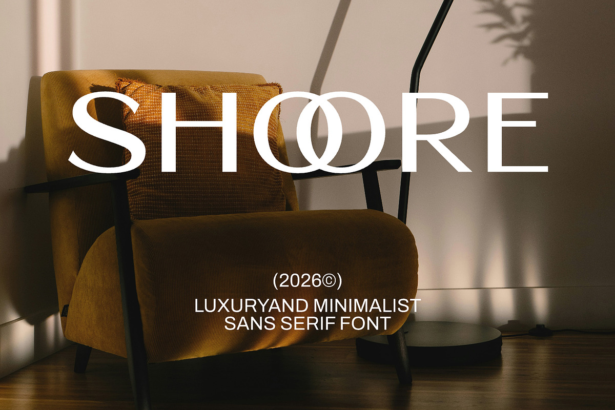 Shoore, a Sans Serif Font by Matsero (Photo 1 of 10)