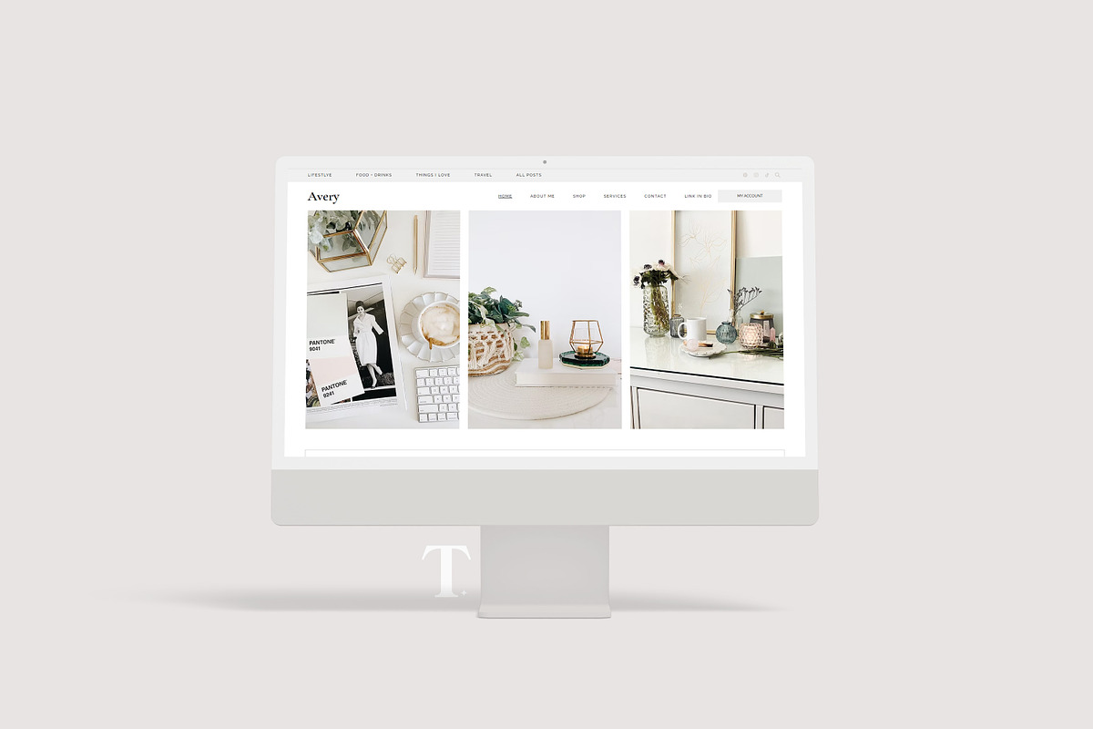 Avery Wix Studio Website Template, a Wix Template by Girl Boss From Home (Photo 2 of 6)