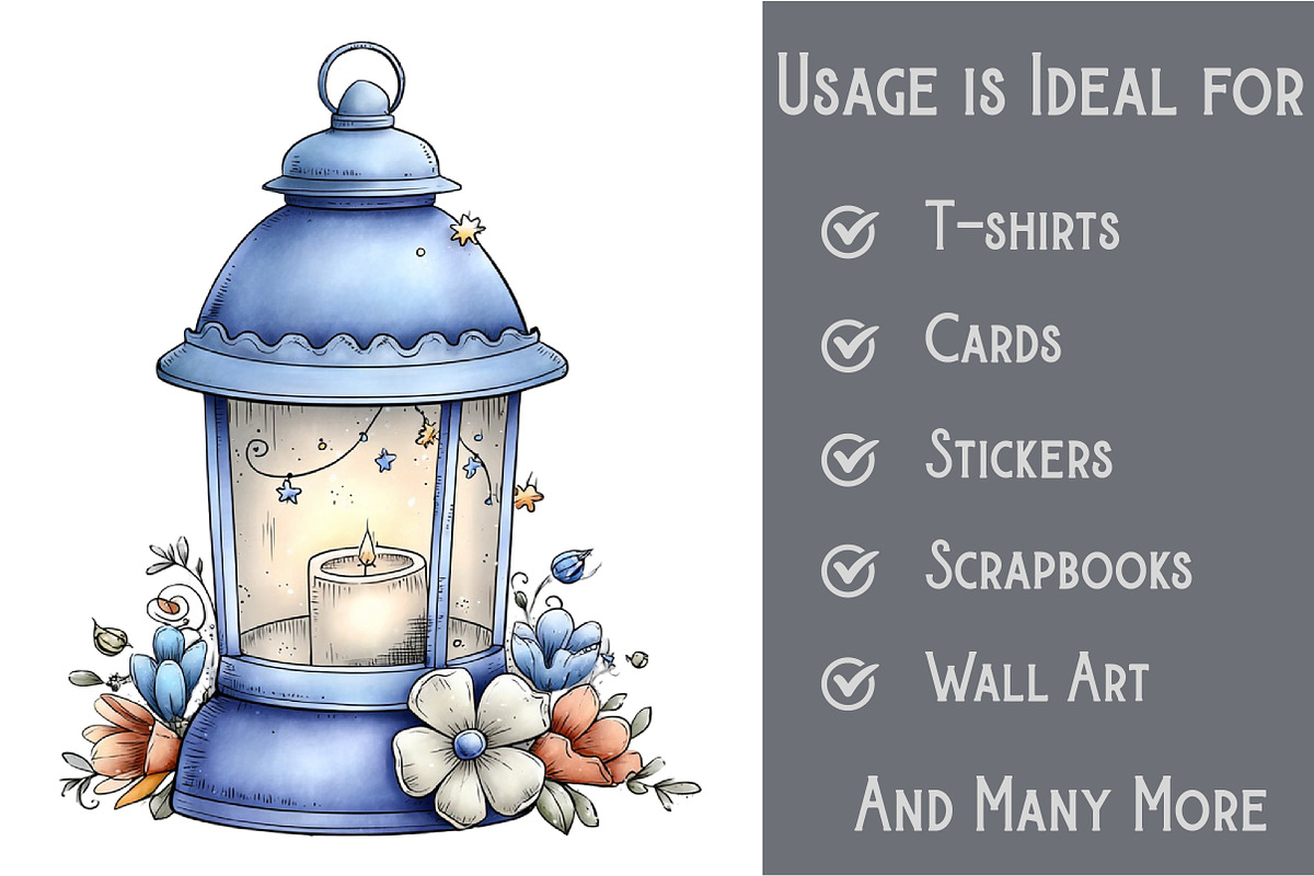 Christmas Clipart Bundle, an Illustration by Pixels.Craft (Photo 3 of 6)