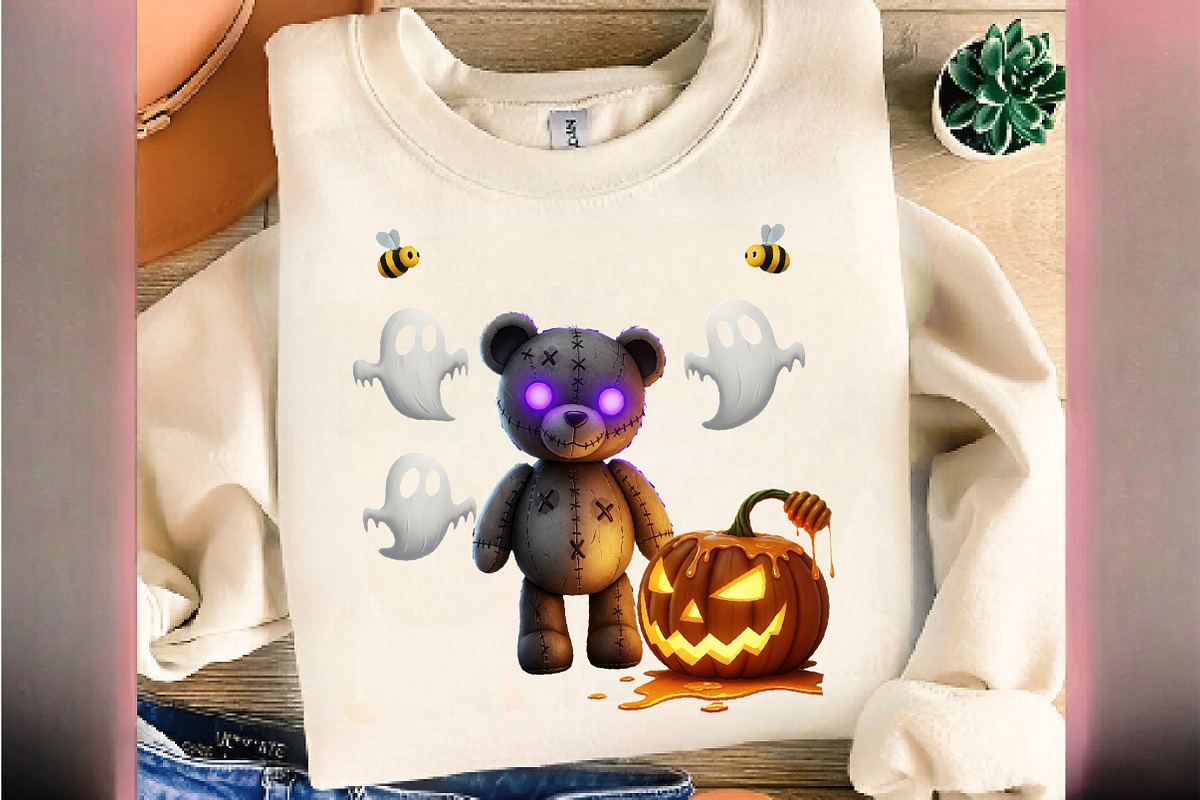 Spooky Teddy Bear, an Illustration by DreamArtGraphic (Photo 2 of 5)