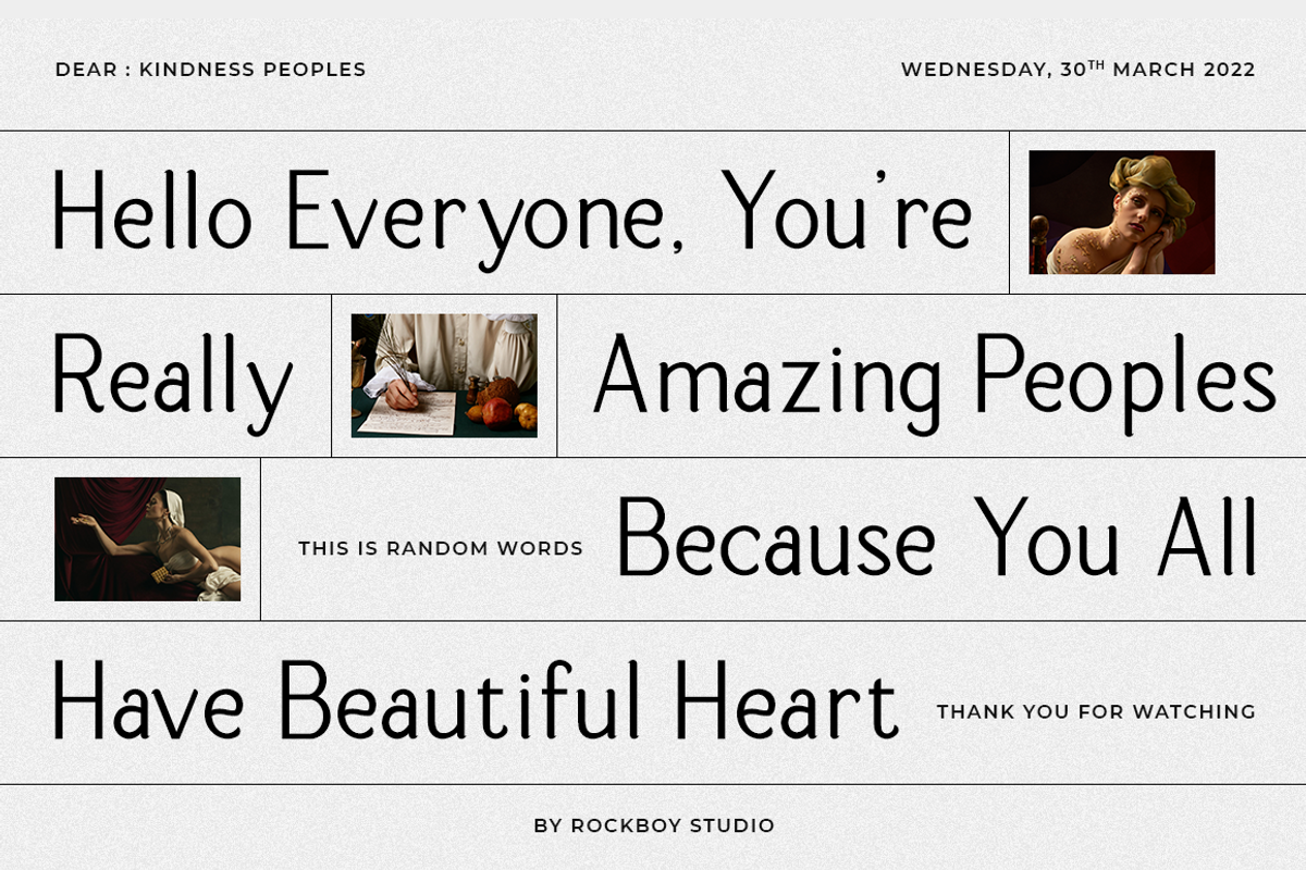 Roseware - Modern Stylish, a Serif Font by RockboyStd (Photo 5 of 12)
