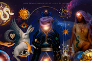 Celestial Cosmic Magic Moon Stars, an Object Graphic by Anna Babich (Thumbnail 6 of 10)