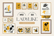 Ladylike | Creator Kit, an Object Graphic by KetteCreate (Thumbnail 1 of 21)