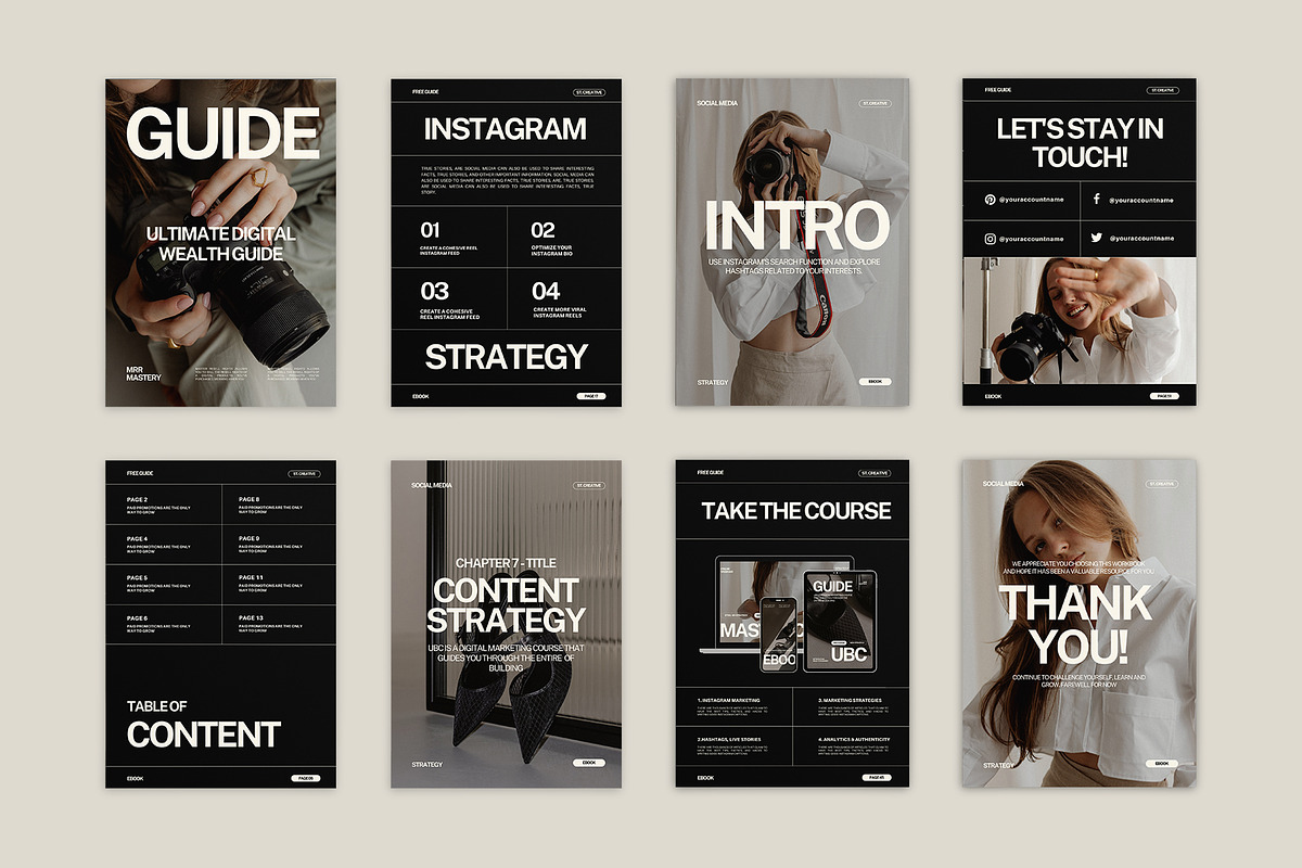 Ebook Template for Coaches VIII, a Marketing Template by Instprofi | Studio Estimo (Photo 3 of 6)