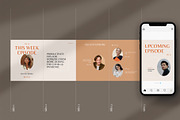 Showtime Carousel Template | CANVA, a Social Media Template by Visuel Colonie® (Thumbnail 3 of 13)