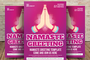 Namaste Greeting Card