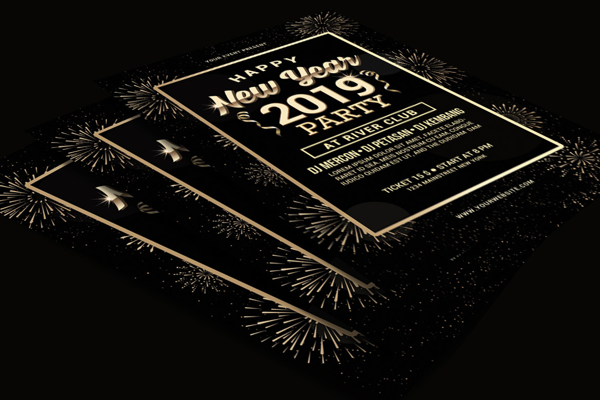 New Year Party, a Flyer Template by Muhamad Iqbal hidayat (Photo 4 of 4)