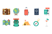 101 Travel Flat Icons, an Icon by Flat Icons (Thumbnail 4 of 10)