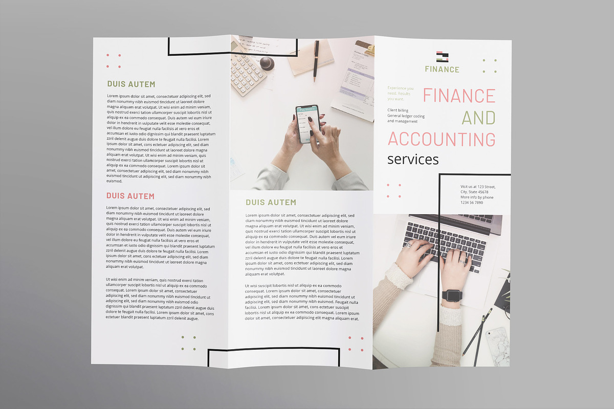 Finance and Accounting Print Pack, a Poster Template by TemplatesNow!