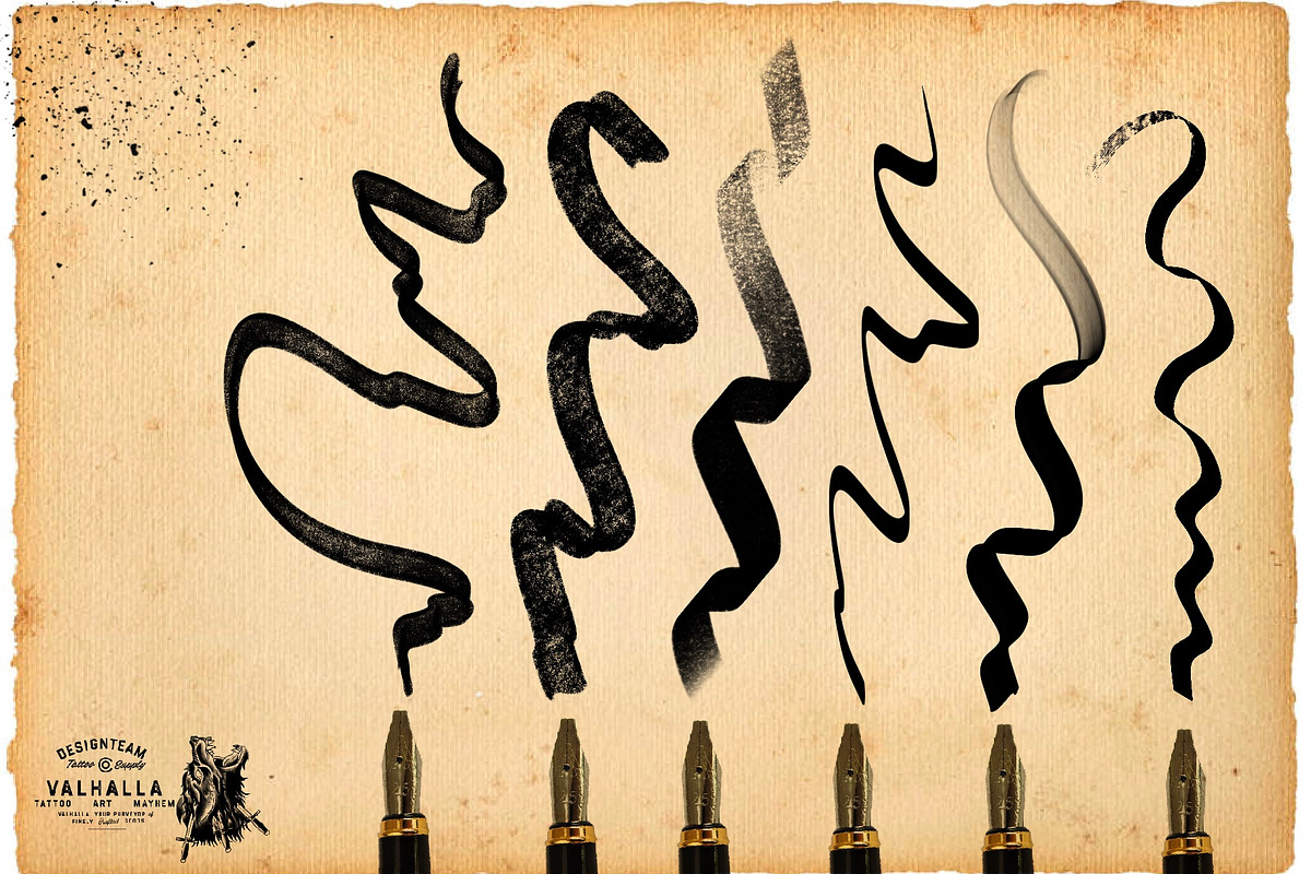 Procreate master calligraphy, a Brush Add-On by Studio.Valhalla