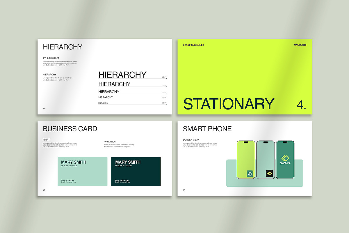 Brand Guideline Templates, a Branding & Logo Template by Oriofix (Photo 9 of 9)