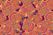 Beautiful paisley seamless pattern, a Pattern Graphic by antalogiya (Thumbnail 4 of 7)