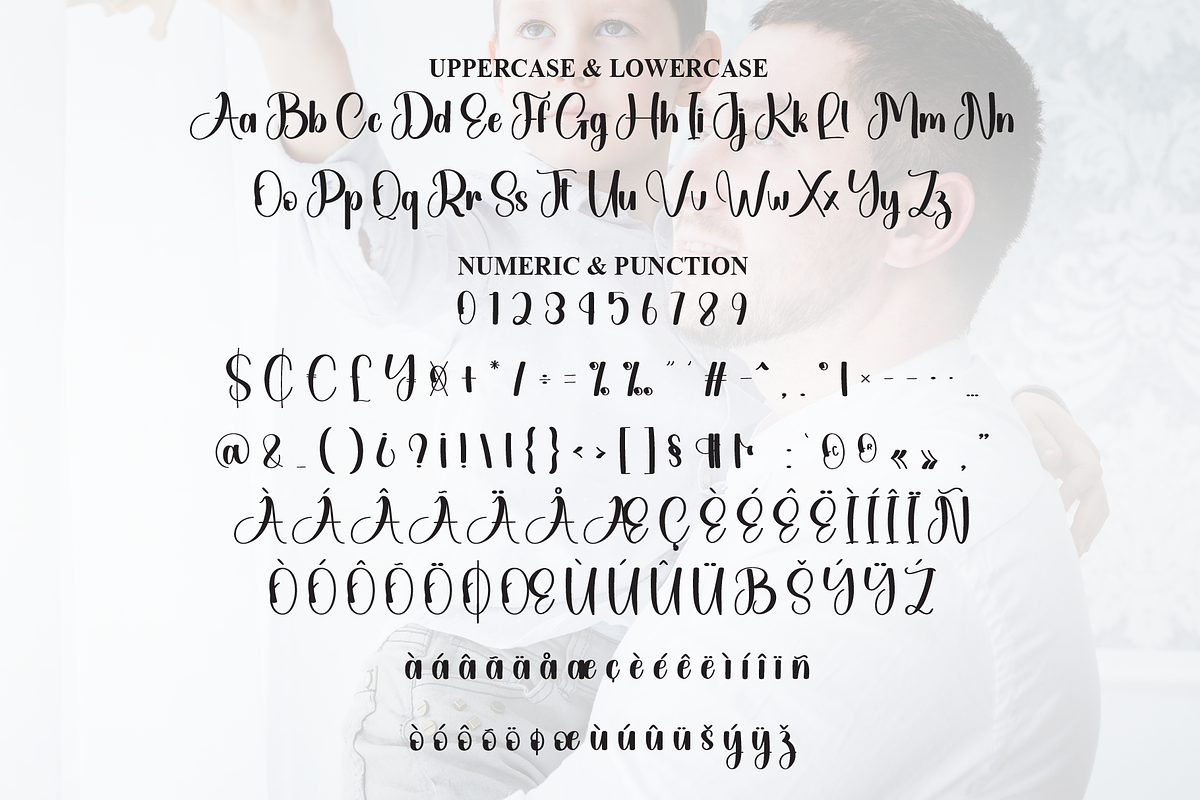 Father | Script Font, a Handwritten Font by Scratchones (Photo 7 of 9)