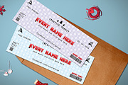 Christmas Event Ticket, a Card Template by Tzochko (Thumbnail 3 of 5)