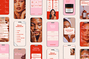 Pinkish Skincare Instagram Templates, a Social Media Template by My Template Studio (Thumbnail 9 of 16)