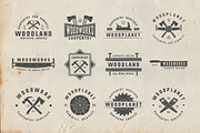 Vintage Carpentry Emblems part 1, a Branding & Logo Template by AkimD (Thumbnail 3 of 10)