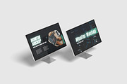 Monitor Screen Mockup, a Wearable Device Mockup by Onezero (Thumbnail 4 of 5)