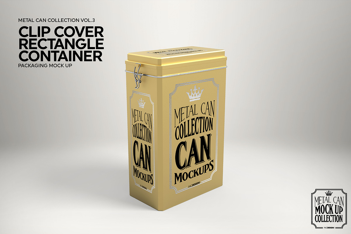 ClipCover Rectangle Container Mockup, a Product Mockup by INCDesign (Photo 4 of 5)