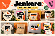 Jenkora, a Script Font by Wow Magic (Thumbnail 2 of 5)