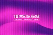 Fractal Glass Gradient Stripe, a Background Graphic by Partikusi Design (Thumbnail 1 of 3)