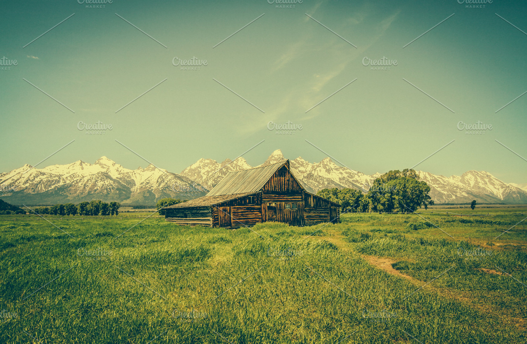 View Of Mormon Row Featuring Grand Teton National Park And Outdoors