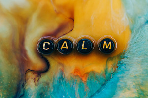 Ink texture marble background letter calm blend, a Background Photo by Photo Drive Studio