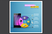 -50% Set of 7 infographics templates, a Background Graphic by frost_newt (Thumbnail 2 of 8)