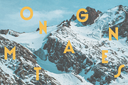 MC Alpine, a Sans Serif Font by McLetters (Thumbnail 5 of 12)