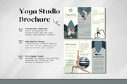 Yoga Studio Trifold Brochure | Canva, a Brochure Template by The Social Stuff (Thumbnail 2 of 9)