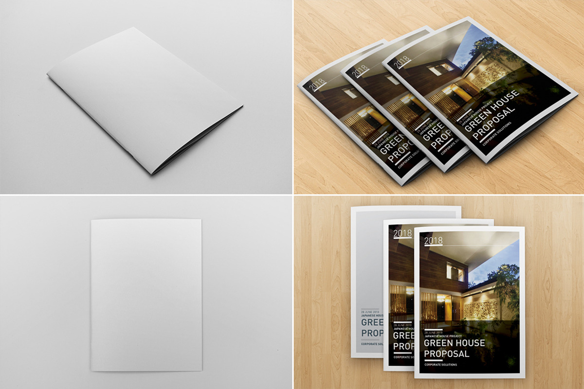 A4 Brochure Mockups, a Print Template by Andre28 (Photo 8 of 11)