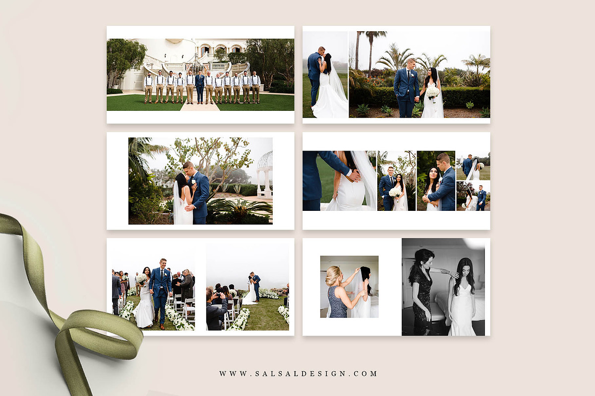 Wedding Photo Album template Al002, a Card Template by Salsal Design (Photo 2 of 3)