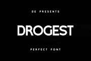 Drogest - Sans Perfect Edition, a Sans Serif Font by Monoletter Studio (Thumbnail 1 of 3)