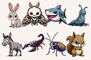 Nightmare Beasts & Creepy Crawlers, an Animal Illustration by PrintHaven Designs (Thumbnail 2 of 6)