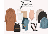 Fashion apparel women clothes, an Illustration by Milatoo (Thumbnail 9 of 10)