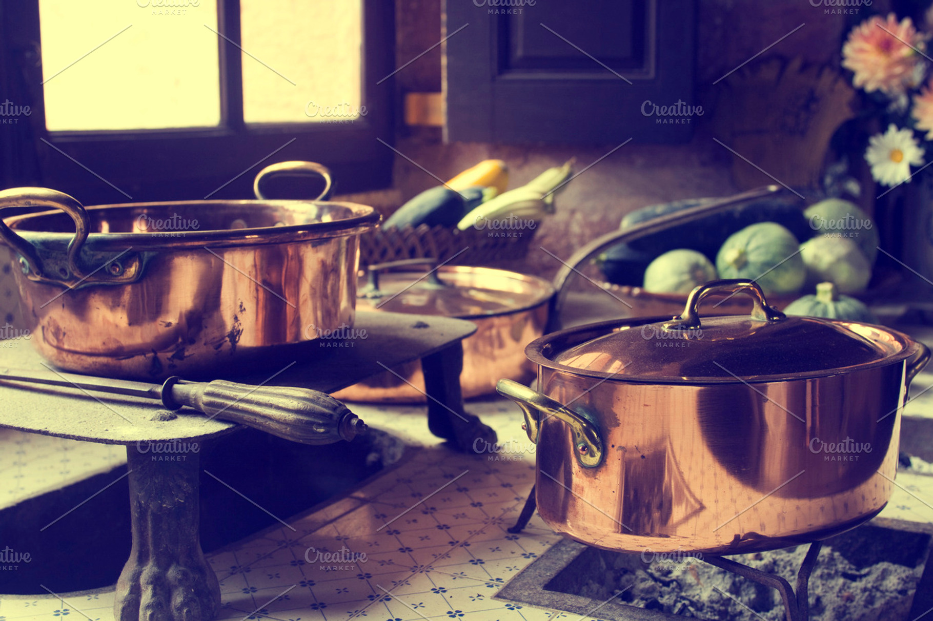 Vintage cooking, a Food & Drink Photo by Patricia Hofmeester